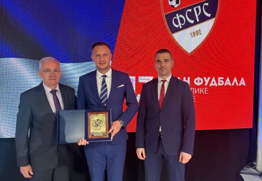 Predsjednik FK “Radnik”:  Nedeljko Ćorić u izboru FSRS izabran za najboljeg fudbalskog radnika Srpske