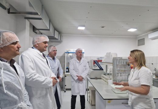 Ministar Minić u Kozarskoj Dubici: Sa saradnicima posjetio nekoliko preduzeća (Foto)