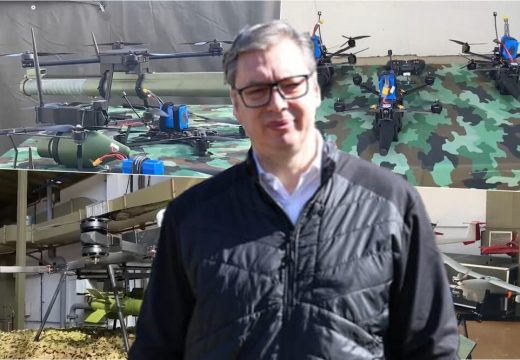 Vučić obišao Vojnotehnički institut: Cilj da napravimo 5.000 dronova samoubica “Komarac”