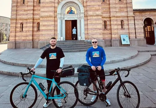 Banjalučani biciklom do grčke Еgine: Motiv za hodočašće porodica, zdravlje i vjera
