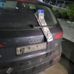 Bijeljina: Pokidana tablica sa privatnog vozila Ljubiše Petrovića