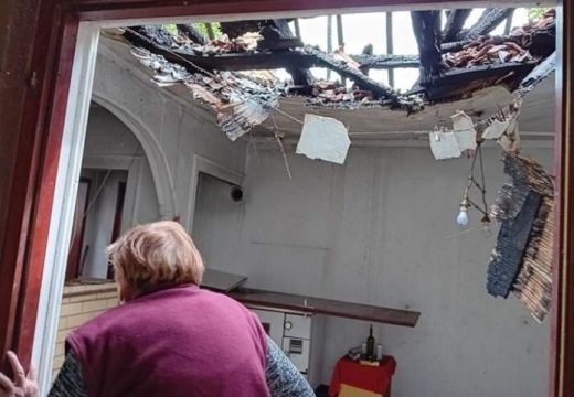 Desanka iz Bardače ostala bez kuće i restorana: Životni trud nestao u plamenu (Foto)