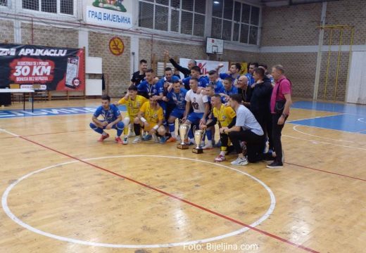 Tim iz Širokog Brijega slavio pobjedu:  Finale KUP-a BiH u futsalu odigrano u Bijeljini