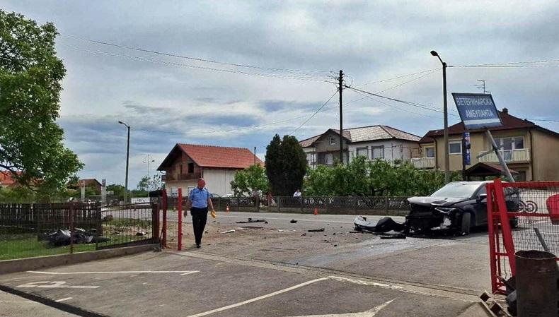 Detalji saobraćajke kod Bijeljine: Motociklista teško povrijeđen