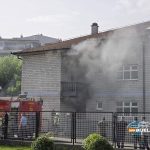 Bijeljina: Požar u vrtiću „Dragan i Zoran“, vatrogasci na terenu (Foto)
