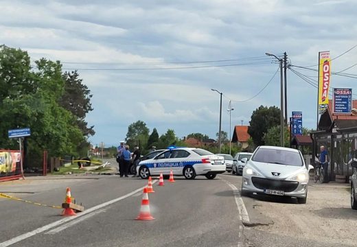 Na magistralnom putu Bijeljina – Zvornik: Sudar automobila i motocikla, ne zna se ima li povrijeđenih