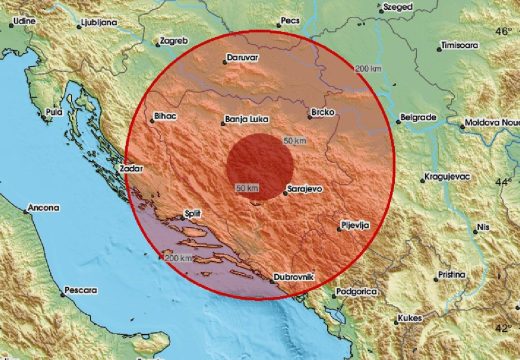 Tlo ne miruje: Novi zemljotres u BiH