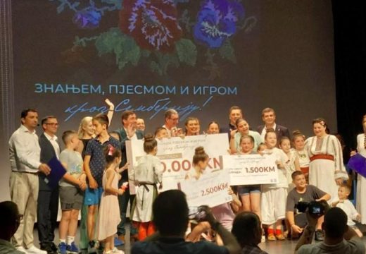Na Festivalu “Znanjem, pjesmom i igrom kroz Semberiju”: Mjesna zajednica Dvorovi apsolutni pobjednik