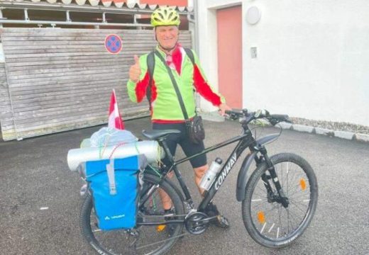 U svoj rodni kraj: Milenko (59) iz Austrije biciklom krenuo za Banjaluku