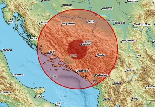 Podrhtavanje tla: Zemljotres u BiH, treslo se i u regionu