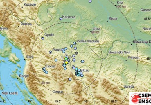 Zemljotres u Hrvatskoj, osjetio se i u BiH: “Treslo nekoliko sekundi, snažan udar”