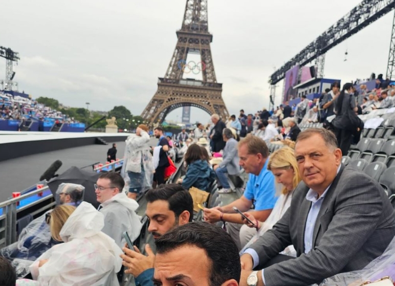 Dodik u Parizu: Predsjednik Srpske Stigao na svečano otvaranje Olimpijskih igara (Foto)