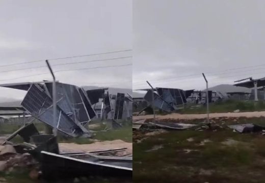Nevrijeme napravilo haos u Hercegovini: Vjetar uništio solarnu elektranu, vrijednost panela bila 50 miliona €  (Video)