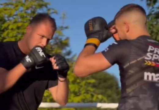 Stanivuković ušao u ring!: Izdržao pred pesnicama MMA šampiona (Video)