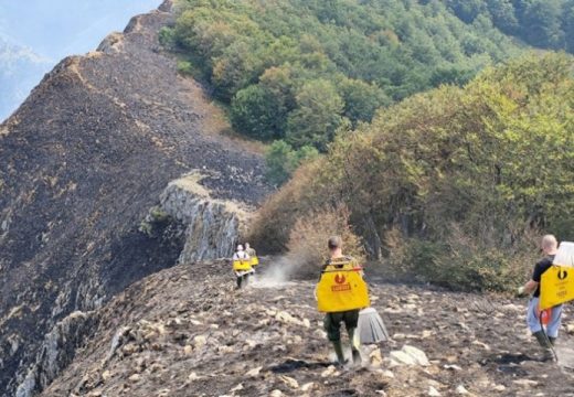 Vatrena stihija jenjava: Ugašen požar na dvije ključne lokacije u NP Sutjeska (Foto)