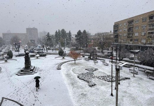 Bijeljina: Zimske službe spremne za snježne padavine