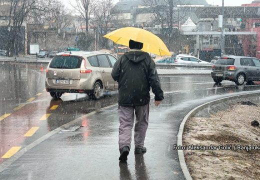 Danas hladno sa padavinama: Snijeg u brdsko-planinskim predjelima