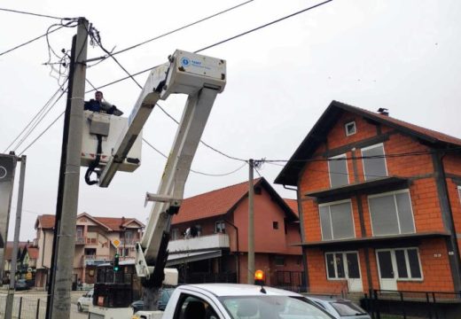 BIJELJINA: Počela zamjena postojećih svjetiljki javne rasvjete LED svjetiljkama