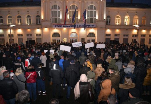 Stop pljački Semberije: Narodni skup na Gradskom trgu u Bijeljini