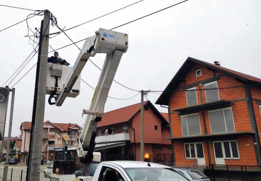 Bijeljina: Počela zamjena postojećih svjetiljki javne rasvjete LED svjetiljkama