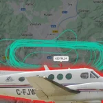 Ovo je putanja: Nepoznati avion preletio Banjaluku 29 puta (Video)