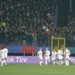 Krcat stadion u Beču: Evo koliko navijača je bilo na duelu Rapida i Borca