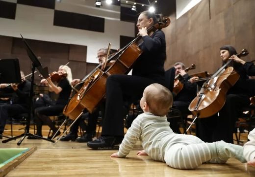 Beogradska filharmonija za bebe u Bijeljini: Muzika, humanost i podrška Ani Gole