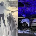 Objavljen video: Nebojši Vukanoviću zapaljen automobil ispred porodične kuće (Video)