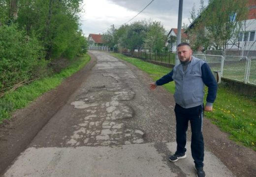 Bijeljina MZ “Kriva Bara“: Put asfaltiran prije 40 godina, a priključak na gradsku vodu čekaju i dalje (Foto)