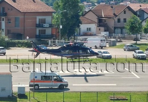 RS: Helikopter MUP-a Srpske prevezao novorođenče iz Sarajeva u Beograd