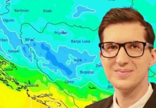 Temperature ispod prosjeka: Nedim Sladić otkrio kakvo nas vrijeme očekuje narednih dana