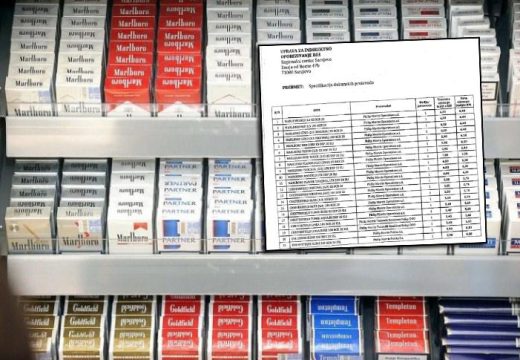 BiH: Od danas nove cijene pojedinih cigareta; Ovo je cjenovnik (Foto)