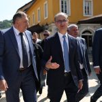 Dodik i Macut u Višegradu: Srpska u jakoj Srbiji uvijek ima partnera i brata