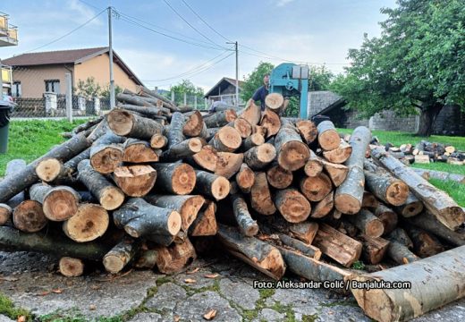 Priprema za narednu grijnu sezonu: Građani ogrev kupuju na 40 stepeni