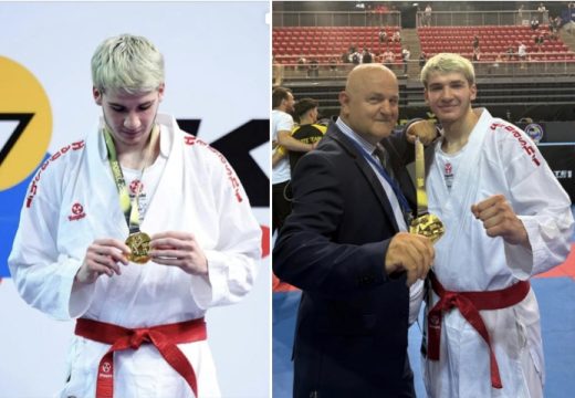 Svjetsko zlato stiže u Bijeljinu: Sinan Paljevac prvak svijeta u karateu! (Foto)