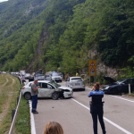 Zastoj prema Jajcu: Teška saobraćajna nezgoda