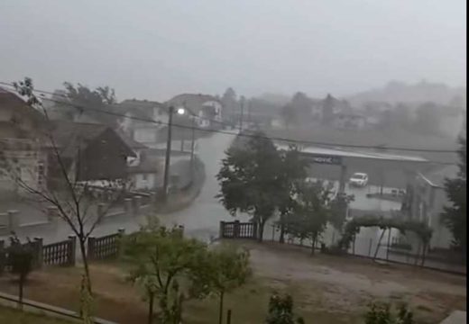 BiH: Nevrijeme prekinulo tropski niz u ovom dijelu BiH (Video)