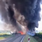 Poginuo kamiondžija: Stravičan sudar u Hrvatskoj, helikopter povrijeđene hitno prevezao u bolnicu (Video)