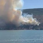 Požar na crnogorskom primorju: Vatra se širi velikom brzinom, ugrožene kuće i zgrade sa apartmanima