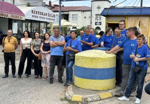 Radnici AD “Grad” Bijeljina u štrajku: “Ne damo da i naše preduzeće završi na groblju propalih firmi”
