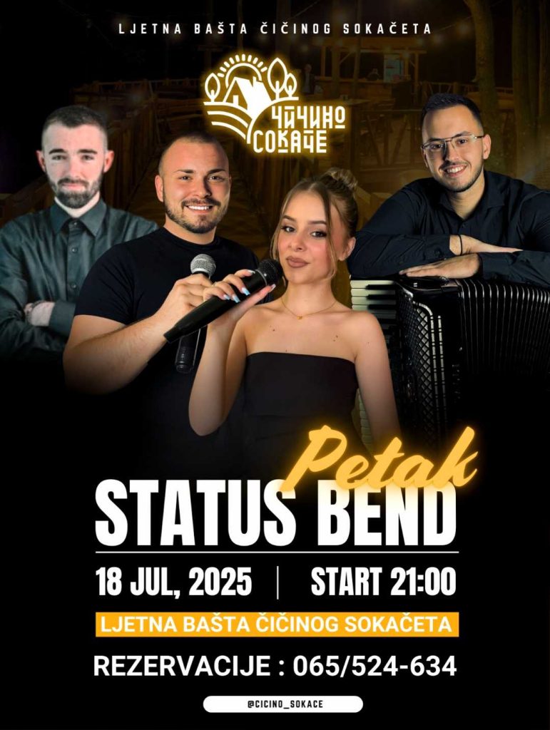 Bijeljina: Status bend večeras u Čičinom Sokačetu