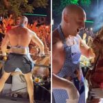 Pobrao žestoke kritike: Na bini trgao jagnje zubima i bacao po publici (Video)