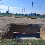 Gradilište sportske dvorane u Bijeljini: Prošla dva mjeseca od postavljanja kamena temeljca (Foto)