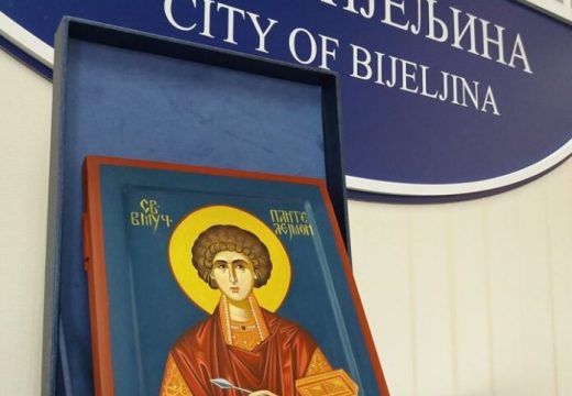 GRADSKA SLAVA SVETI PANTELEJMON: U petak polaganje cvijeća i Svečana akademija u Bijeljini