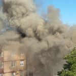 Nema informacija o povrijeđenima: Zgrada u Vlasenici u plamenu (Video)
