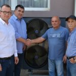 Lopare: Pušten u rad novi sistem grijanja u stambenoj zgradi (Foto)