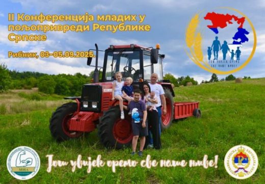 Ministarstvo poljoprivrede Republike Srpske – ponosni partner 2. Konferencije mladih u poljoprivredi Republike Srpske! (Foto)