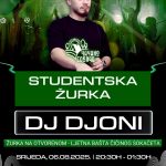 DJ Djoni večeras u Srednjem Dragaljevcu: Studentska žurka u ljetnoj bašti Čičinog Sokačeta