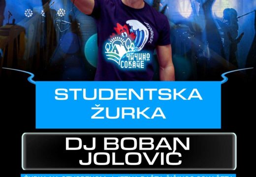 Studentska žurka u Čičinom Sokačetu: DJ Boban Jolović zadužen za najbolju atmosferu