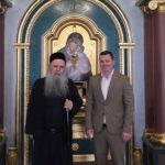 Razgovarali o značajnim pitanjima iz oblasti društvenog i duhovnog života: Direktor Centra za socijalni rad Bijeljina u posjeti mitropolitu Fotiju